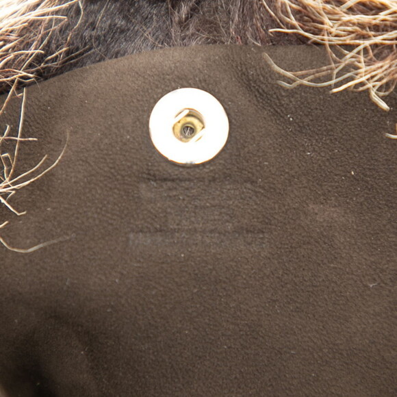 Hermes Hermès Sac Toude Moco Shoulder Bag, Crossbody, Brown Nubuck Fur, Women's - Picture 6 of 7